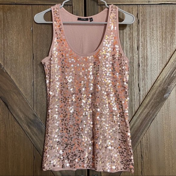 Apt. 9 Tops - Women’s Sequin Tank Top